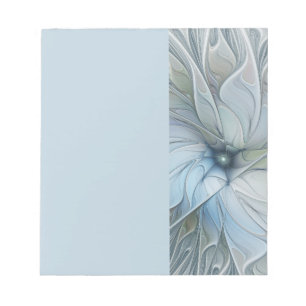 Bloc-note Beauté élégante Art abstrait moderne fractal Fleur
