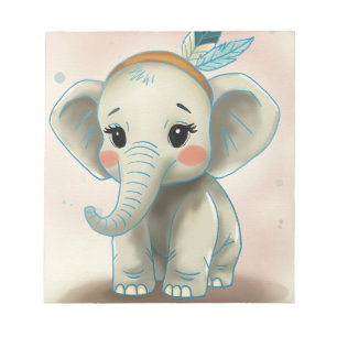 Bloc-note Bébé éléphant