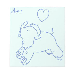 Bloc-note Bébé mammouth qui jaillit