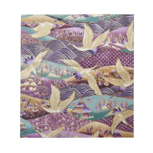 Bloc-note Belles grues japonaises (Devant)