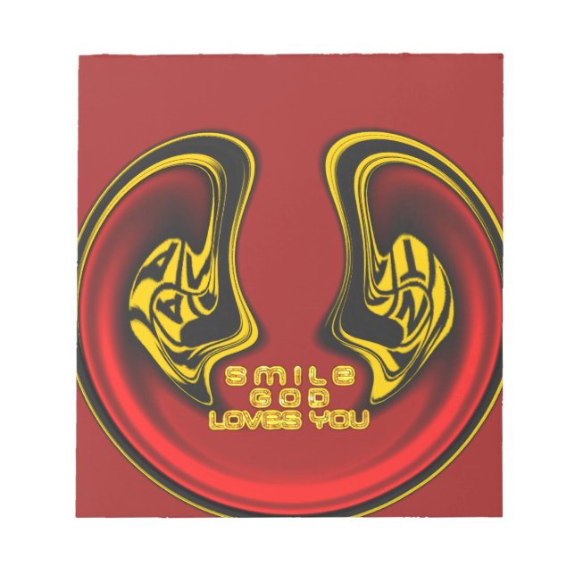 Bloc-note Bénédiction d'en haut : L'Amour de Dieu Salutation (Devant)