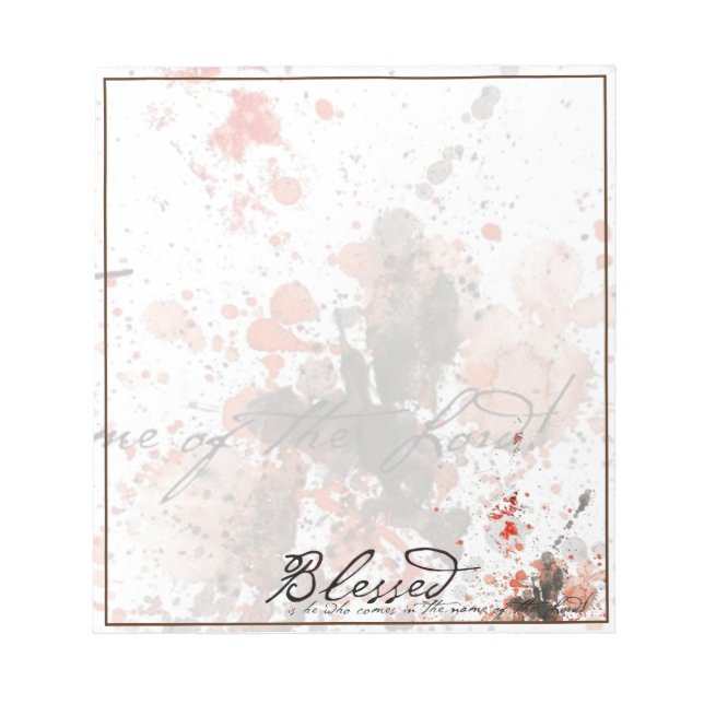 Bloc-note Béni est-il (Devant)