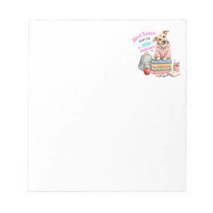 Bloc-note Bienvenue dans les Aventures Scolaires de Lina !