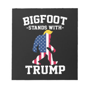 Bloc-note Bigfoot soutient Trump Élections 2024