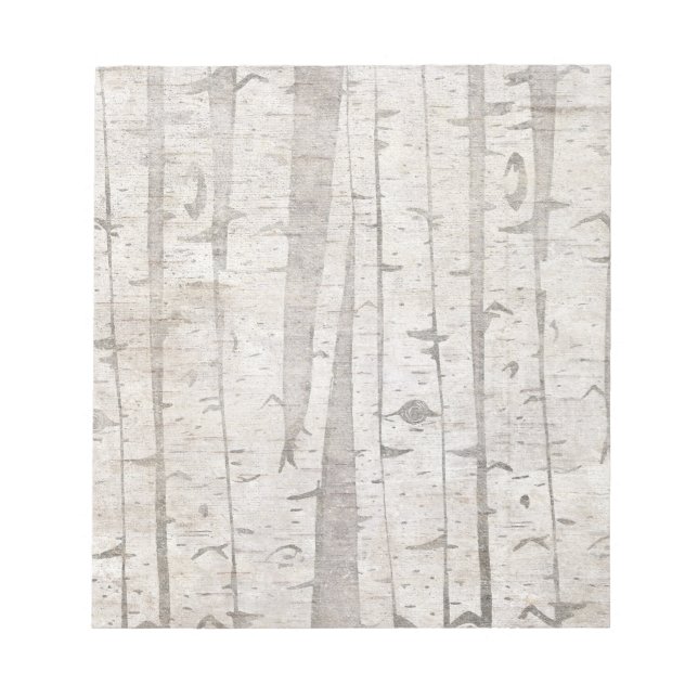 Bloc-note Birch Trees (Devant)