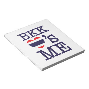 BLOC-NOTE BKK LOVE'S ME
