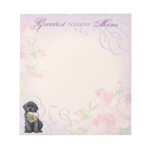 Bloc-note Black Lab Heart Maman