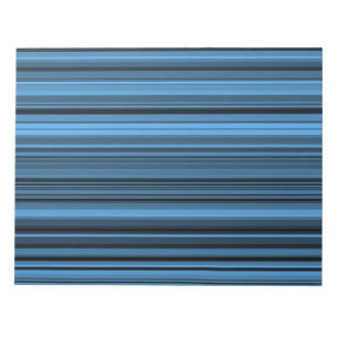 Bloc-note Bleu - Grandes noires