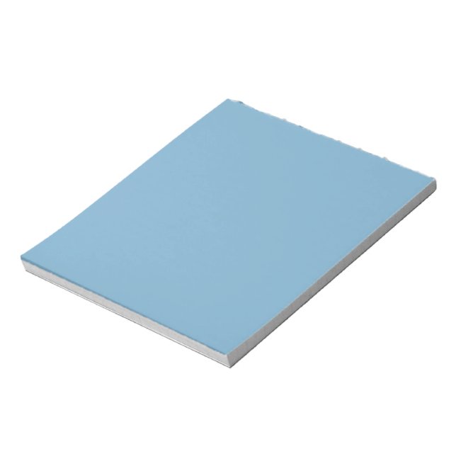 Bloc-note Bleu pâle et mat (Tourné)