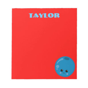 Bloc-note Bleu rouge et bleu