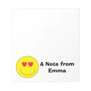Bloc-note Bloc - notes personnalisé d'Emoji