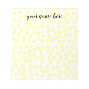 Bloc-note Bloc - notes pointillé personnalisé