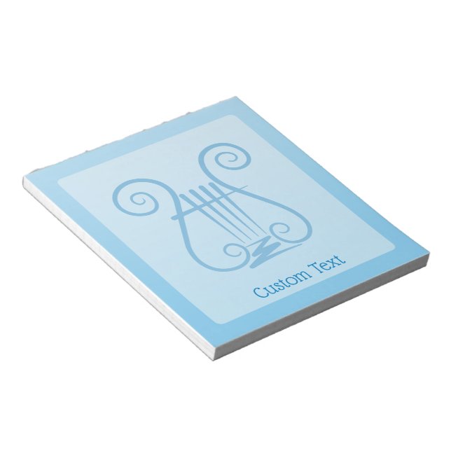 Bloc-note Blue Lyre (Incliné)