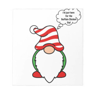 Bloc-note Boeuf de poulet de Buffalo