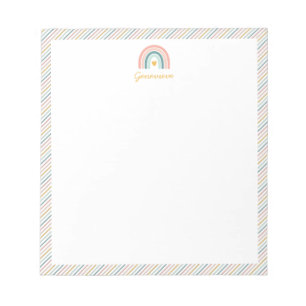 Bloc-note Boho Rainbow Pastels