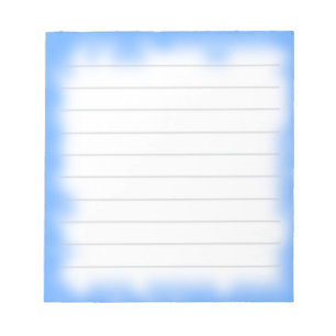 Bloc-note bord ciel