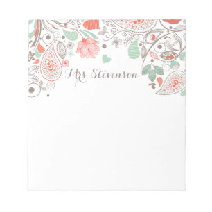 Bloc-note Botaniques Whimsical