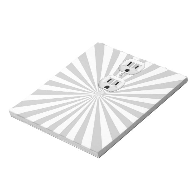 Bloc-note Bouchon électrique Mur Outlet Fun Personnaliser Ce (Tourné)