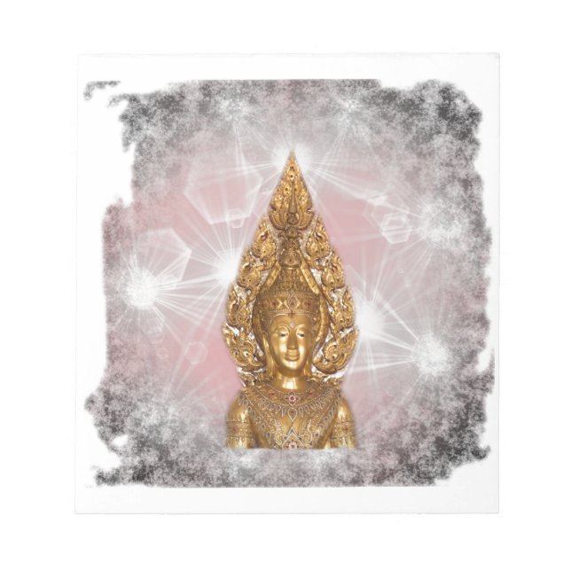Bloc-note bouddha doré (Devant)