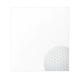 Bloc-note Boule de golf