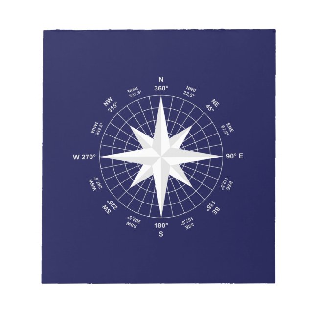 Bloc-note boussole (Devant)
