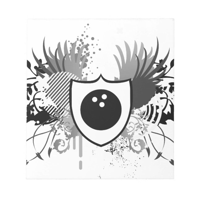 Bloc-note bowling hi-fi (Devant)