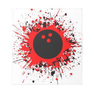 Bloc-note bowling splats