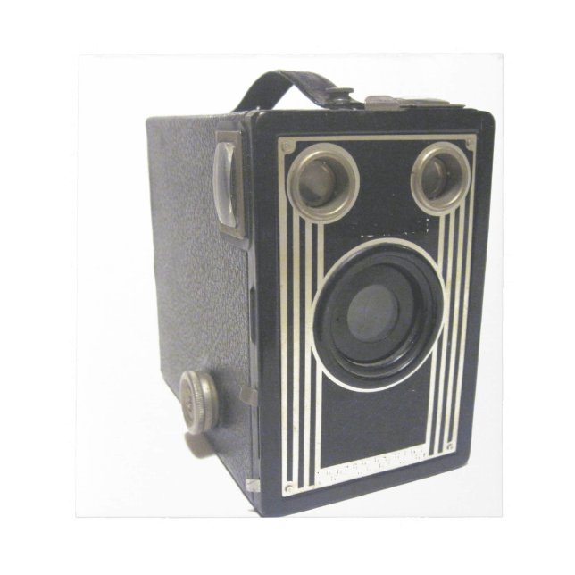 Bloc-note Brownie Antique Caméra (Devant)