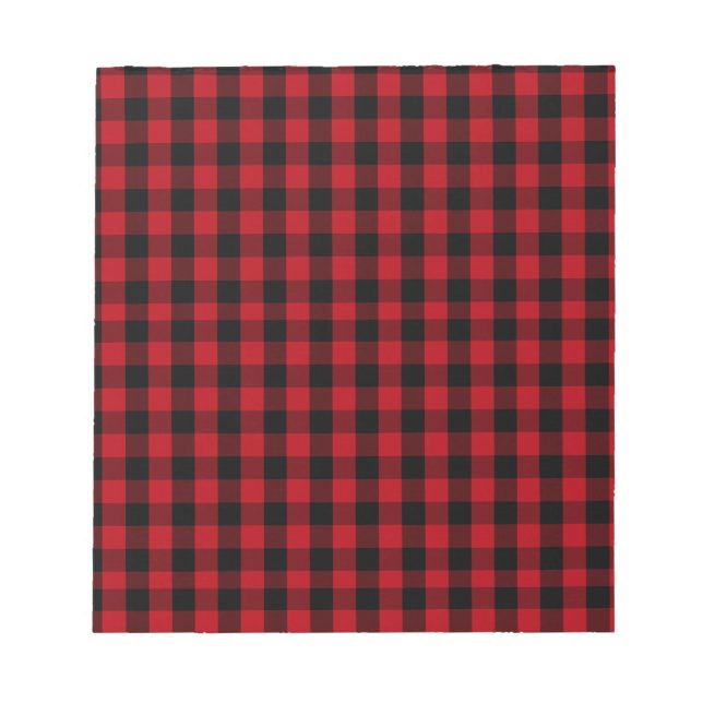 Bloc-note Buffalo Plaid Pattern (Devant)