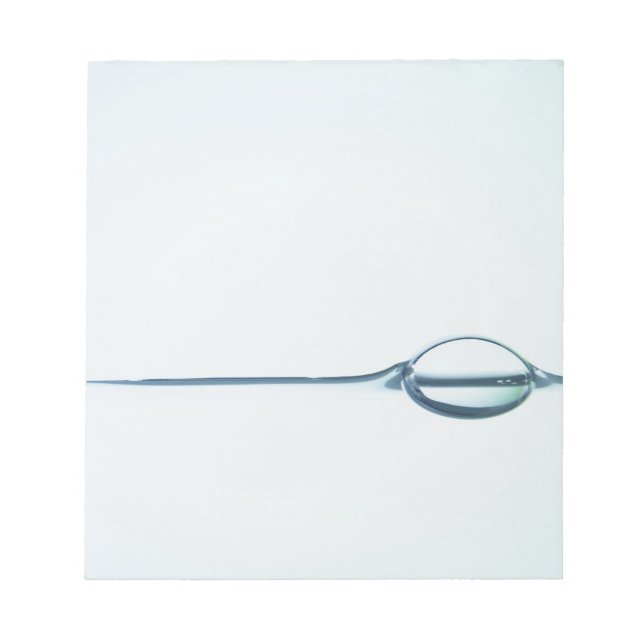 Bloc-note Bulles sur la surface de l'eau (Devant)