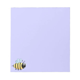 Bloc-note Bumble bee dessin animé enfants