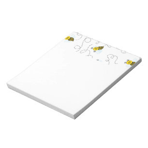 Bloc-note Bumblebee volant Jaune Noir Bumble Bee