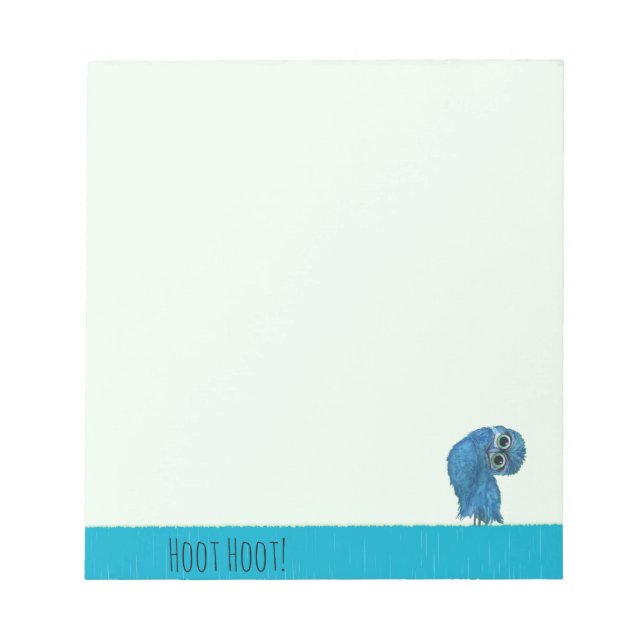 Bloc-note Burrowing Owl Painting Cape Coral FL (Devant)