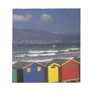 Bloc-note Cabanes de bain de la baie St. James, près du Cap,