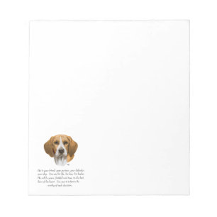 Bloc-note Cadeau Beagle MÂLE