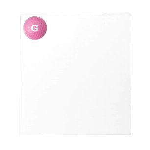 BLOC-NOTE CADEAU DE GOLFEUR, CADEAU DE ROSE DE GOLFEUR DE