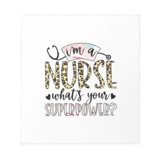 Bloc-note Cadeau d'infirmière | Super infirmière fière