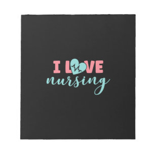 Bloc-note Cadeau infirmière I Love Nursing