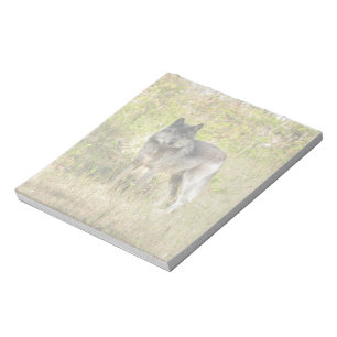 Bloc-note Cadeau photo Gray Wolf & Wilderness
