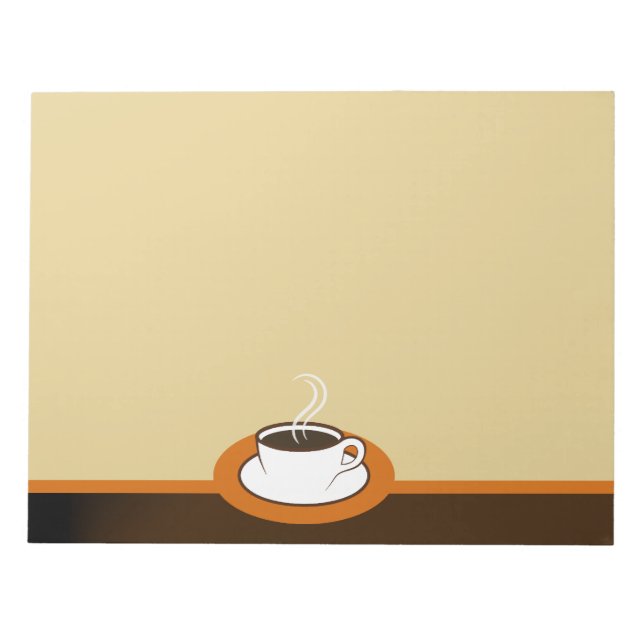 Bloc-note Café Café Café Café Café Grands Notepads (Devant)