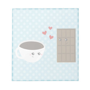 Bloc-note Café et chocolat