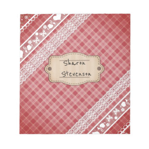 Bloc-note Cage rétro