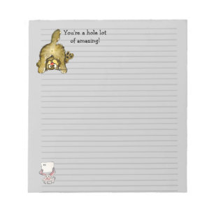Bloc-note Cahier Chat de Dessin Animé Mignon