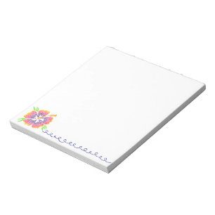 Bloc-note Cahier de notes Happy Hibiscus