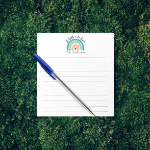 Bloc-note Cahier de notes personnalisé pour appréciation des