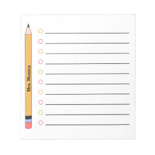 Bloc-note Cahier de notes personnalisé pour la reconnaissanc
