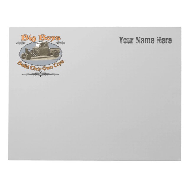 Bloc-note Camion Ratrod (Devant)