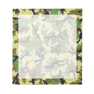 Bloc-note Camouflage des bois