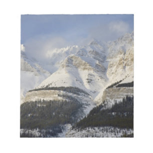 Bloc-note Canada, Alberta, parc national de Banff. Vue de