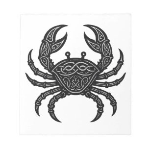 Bloc-note Cancer — Encre Hantée Zodiaque Crabe